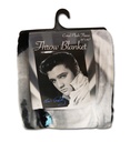 Elvis Throw Blanket - Black & White Photo