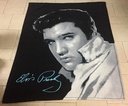 Elvis Throw Blanket - Black & White Photo