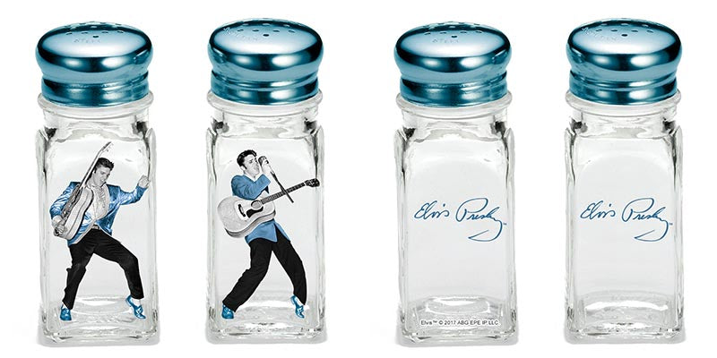 Elvis Salt & Pepper Shakers - Blue Suede Shoes