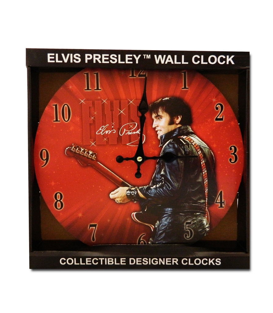 Elvis Clock - '68 Name