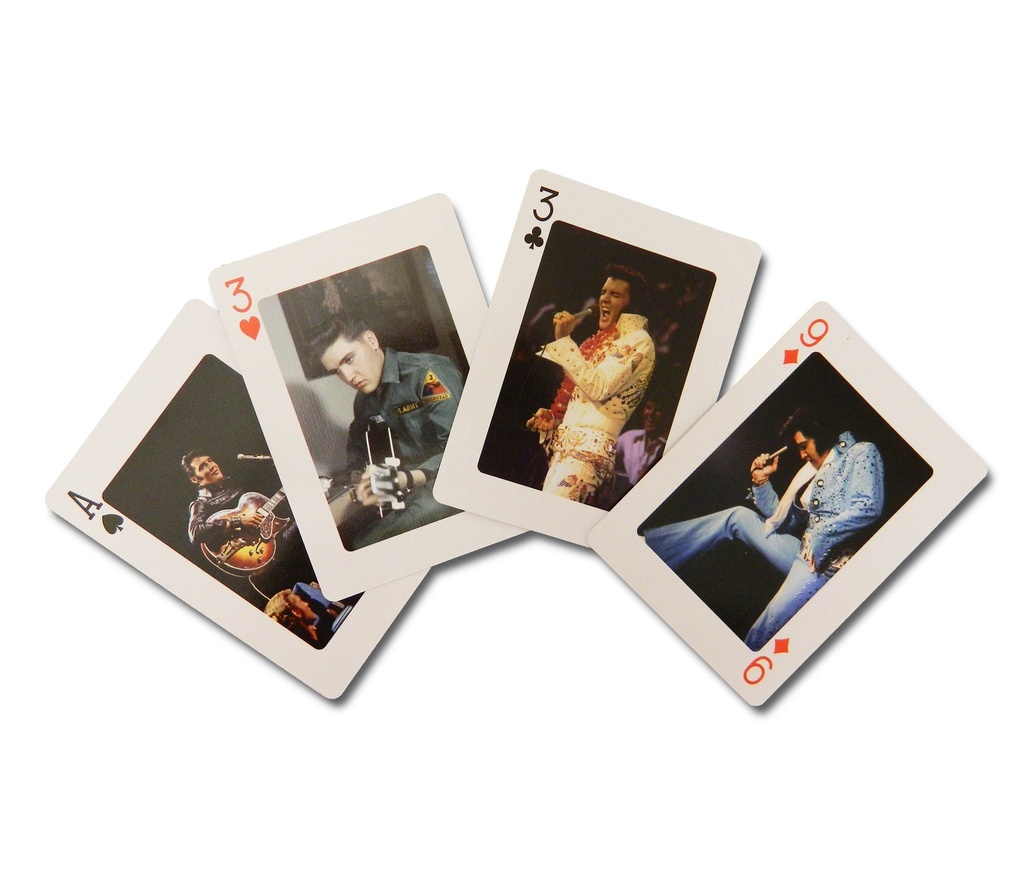 Elvis Playing Cards - Guitar