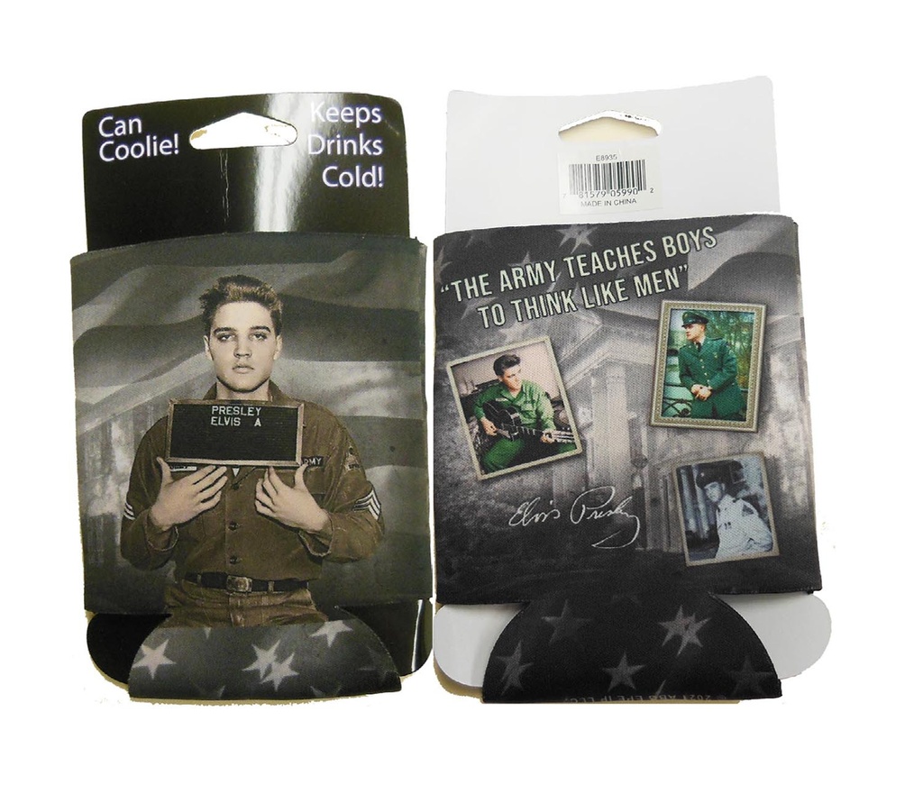 Elvis Huggie/Koozie - Army Photos