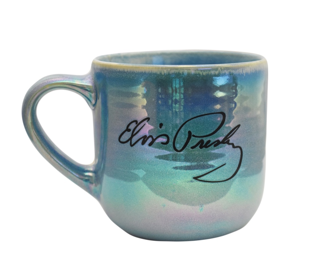 Elvis Mug - Blue Sweater Glazed