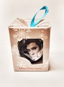 Elvis Ornament - Blk & Wht Ball w/ Box