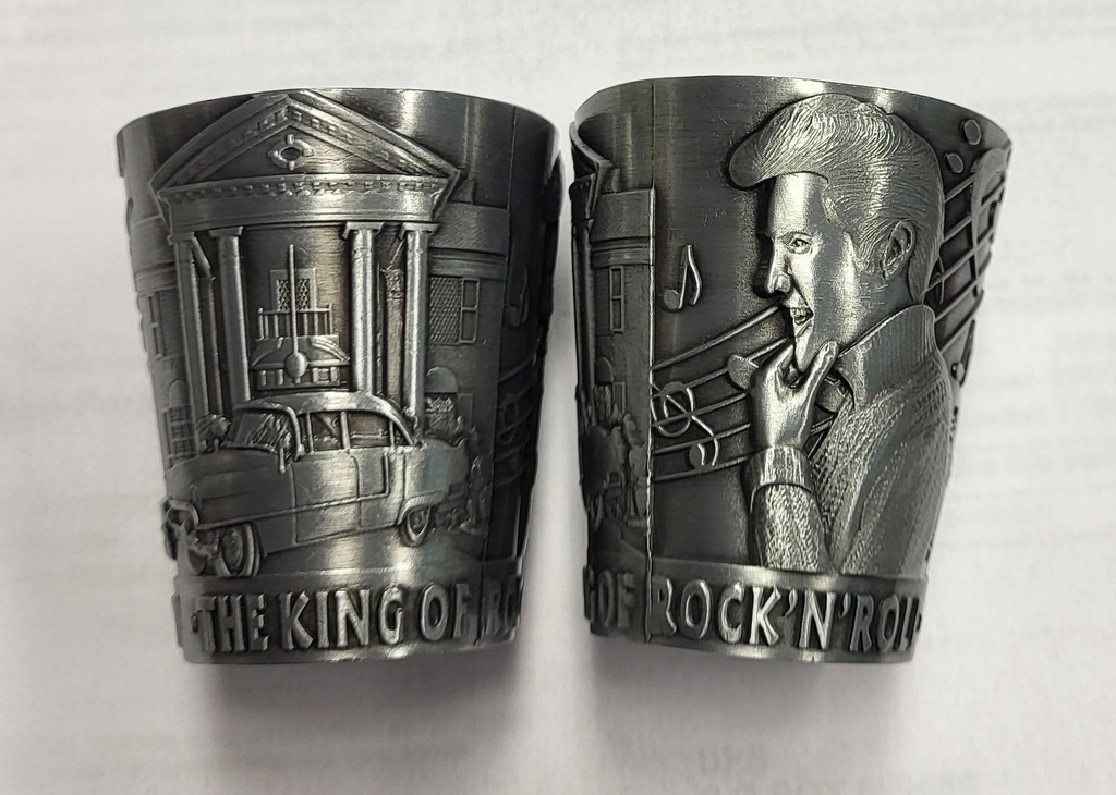 Elvis Shot Glass - Pewter