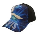 Elvis Cap - Blue With Rhinestones