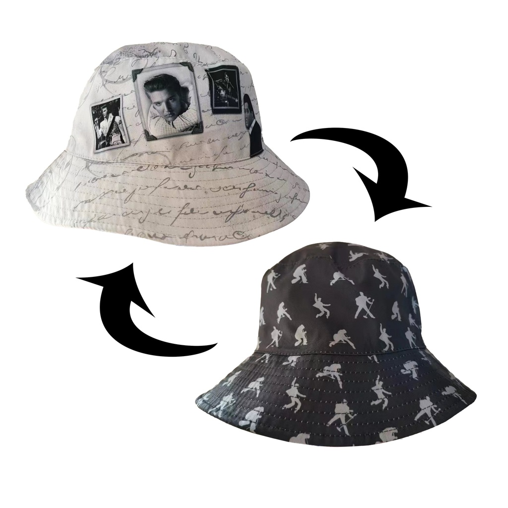 Elvis Bucket Hat - Reversible - Frames