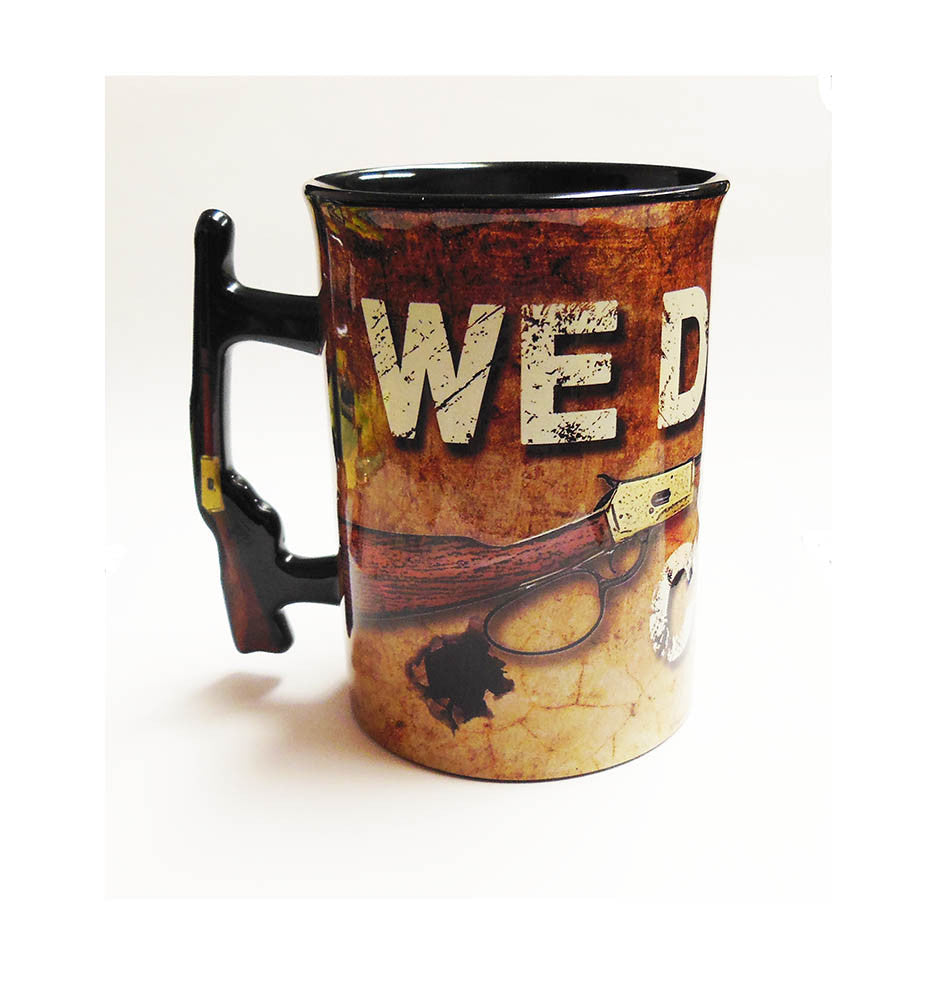 Mug - We Don't Call 911 Rifle Handle