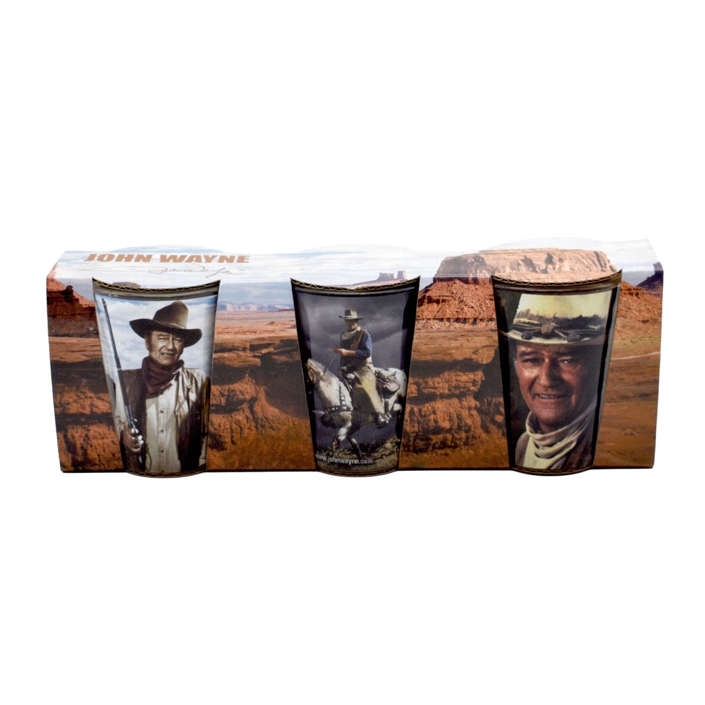 John Wayne Shot Glass Set - Multi