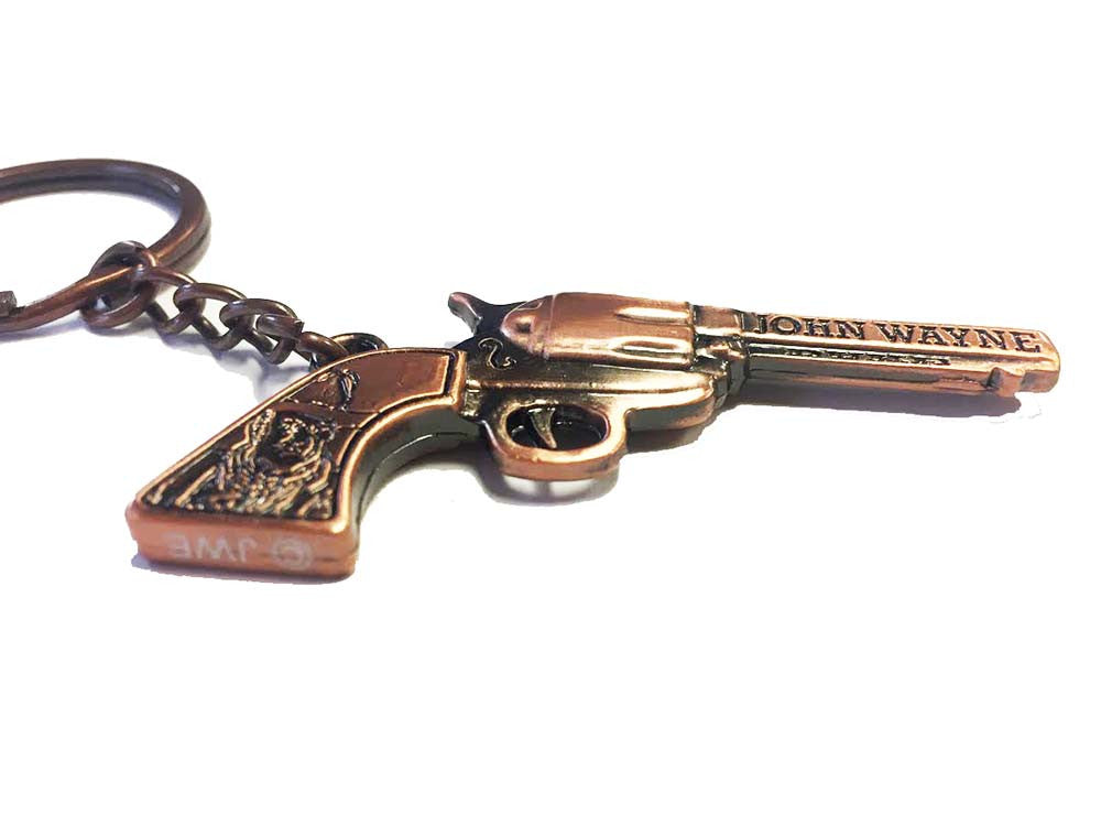 John Wayne Key Chain - Copper Pistol