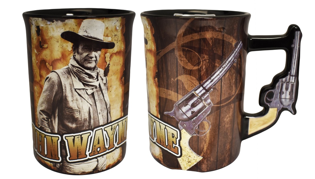 John Wayne Mug - Pistol Handle