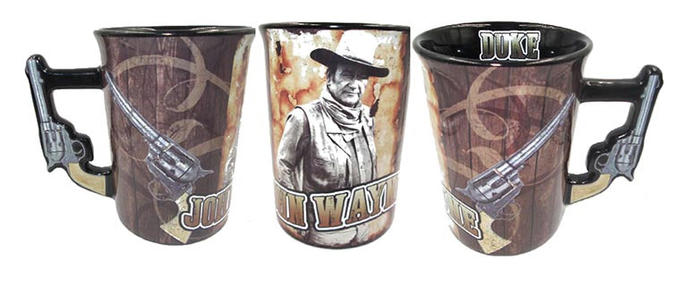 John Wayne Mug - Pistol Handle