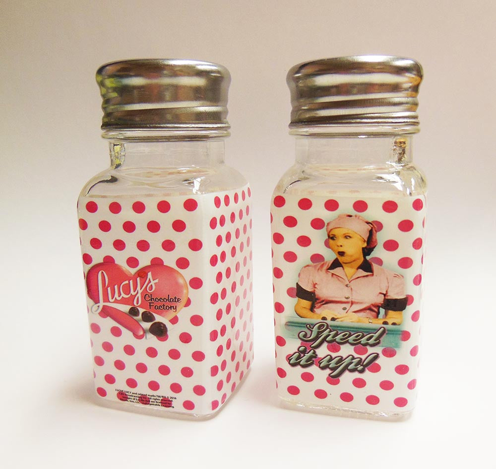 Lucy Salt & Pepper - Chocolate Factory