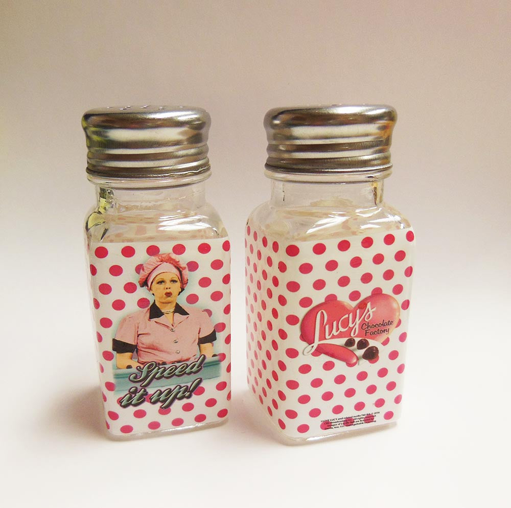 Lucy Salt & Pepper - Chocolate Factory