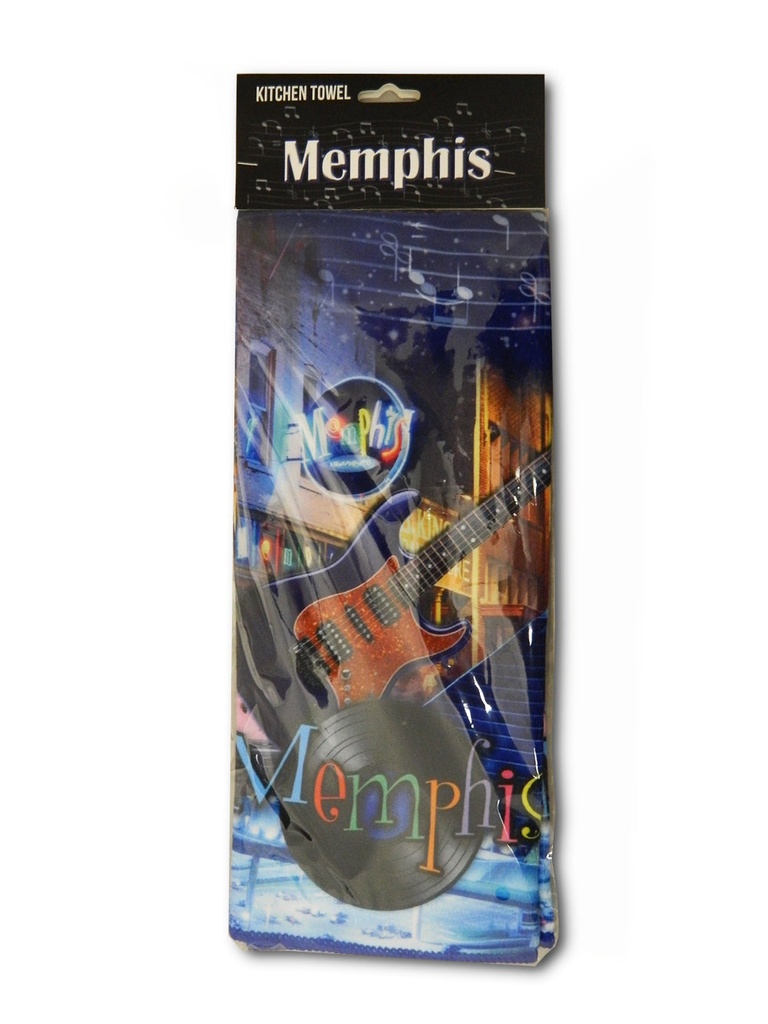 Memphis Kitchen Towel - Collage