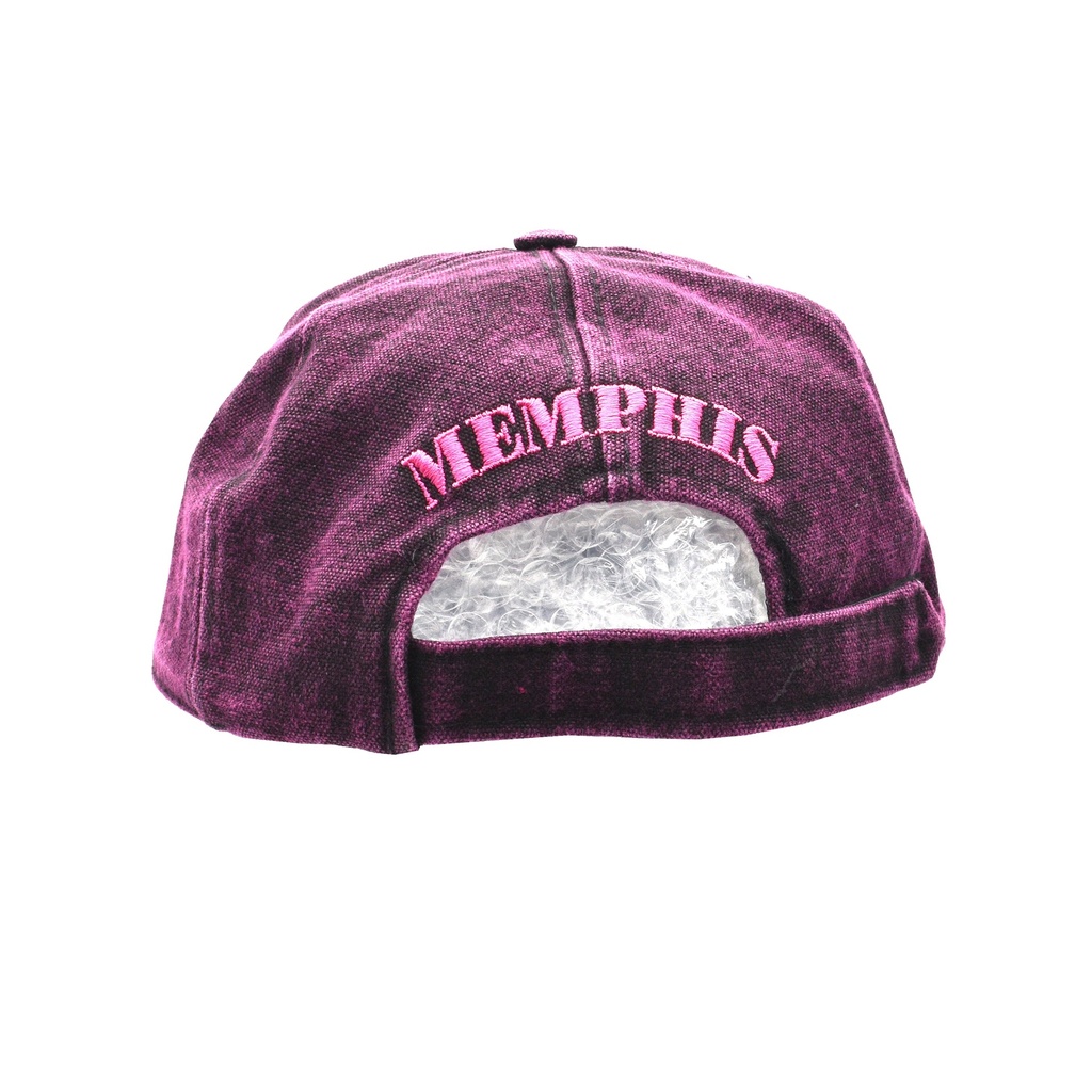 Memphis Cap - Denim Embroidered