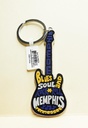 Memphis Key Chain - Guitar Funky PVC