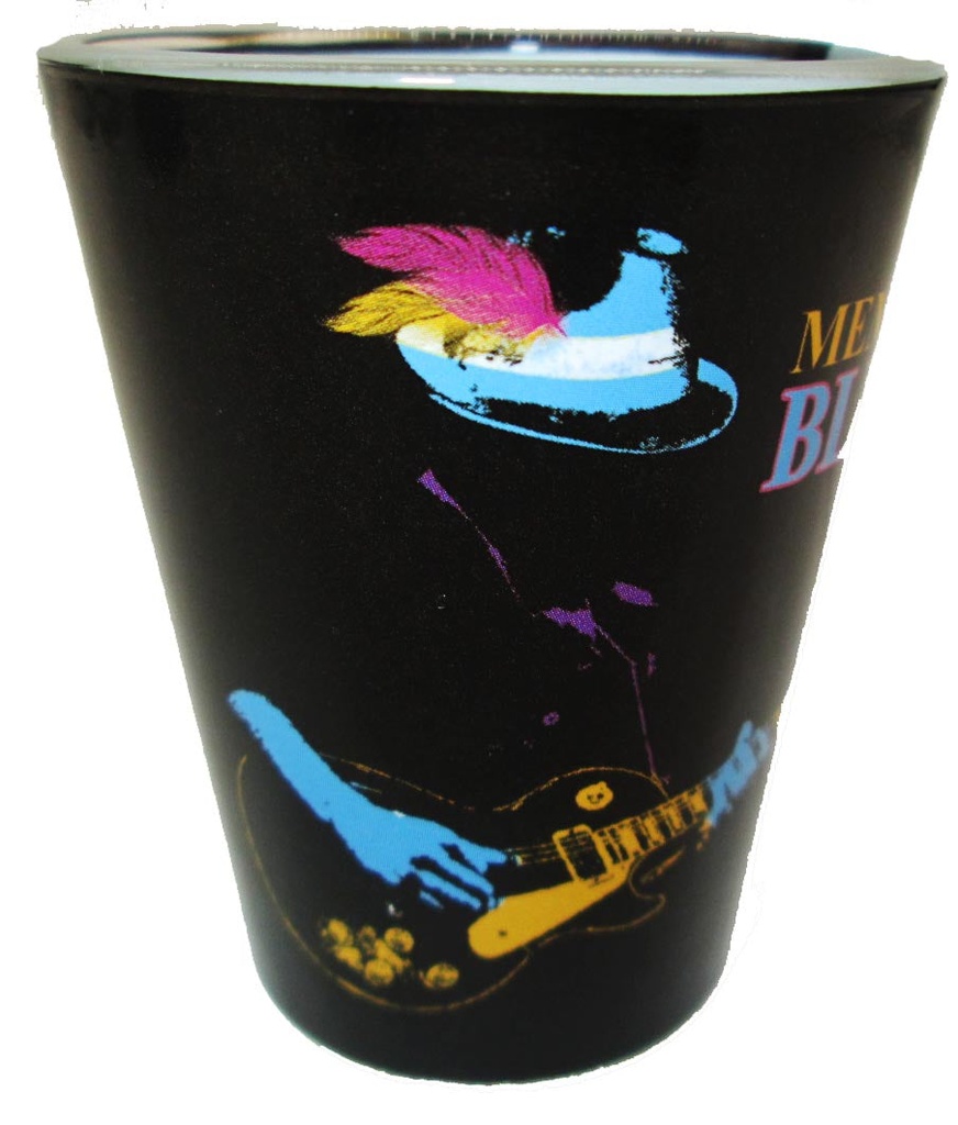 Memphis Shot Glass - Blues Man