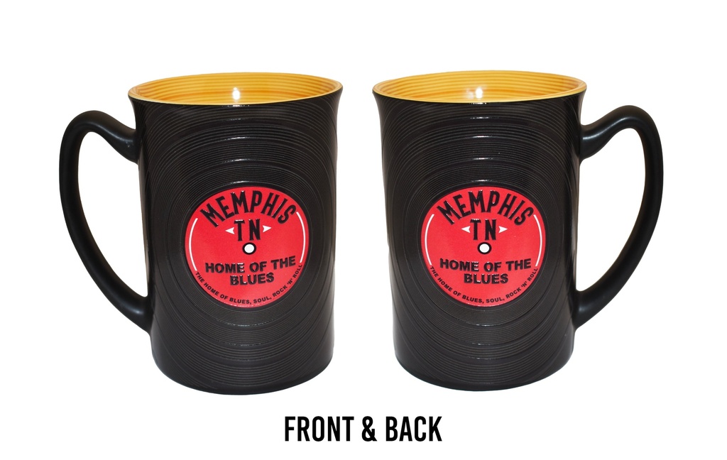 Memphis Mug - Record Embossed