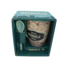 Nashville Mug - Map with Spoon