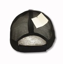 Nashville Cap/Trucker Hat - Gray And Black Mesh