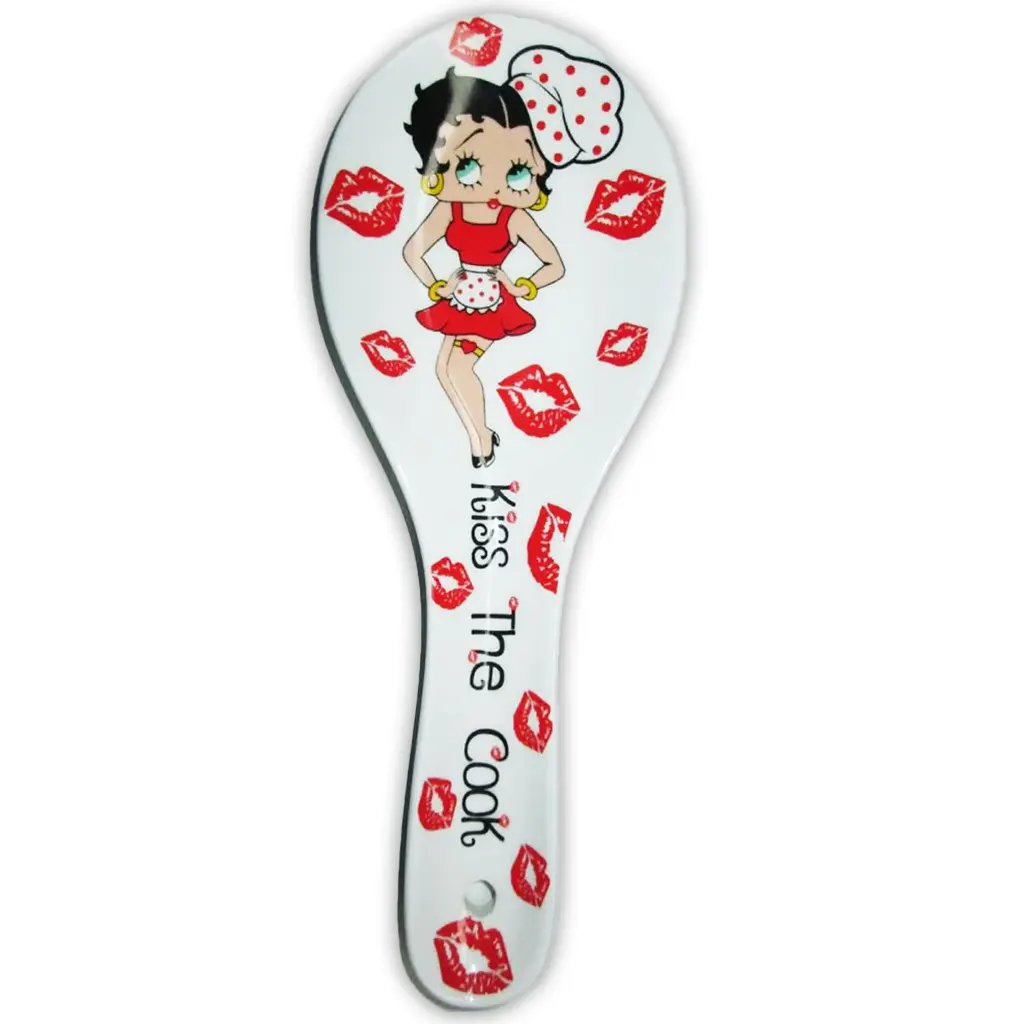 Betty Boop Spoon Rest - Kiss The Cook