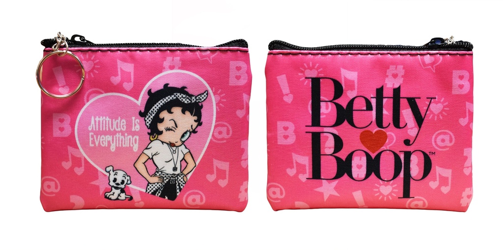 Betty Boop Key Chain/Coin Purse - Attitude