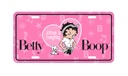 Betty Boop License Plate - Attitude