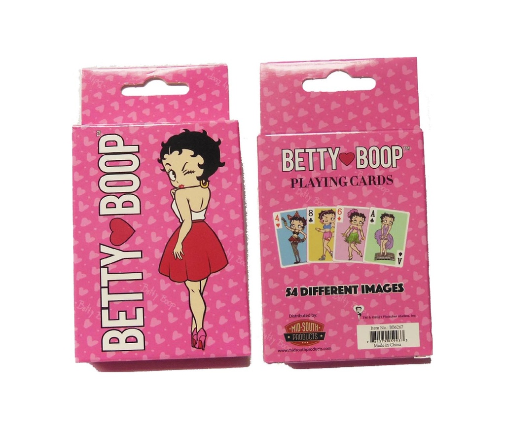 Betty Boop Playing Cards - 54 Images