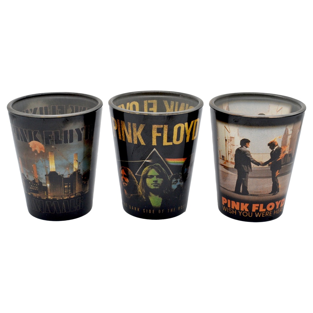 Pink Floyd Shot Glass Set - Set of 3