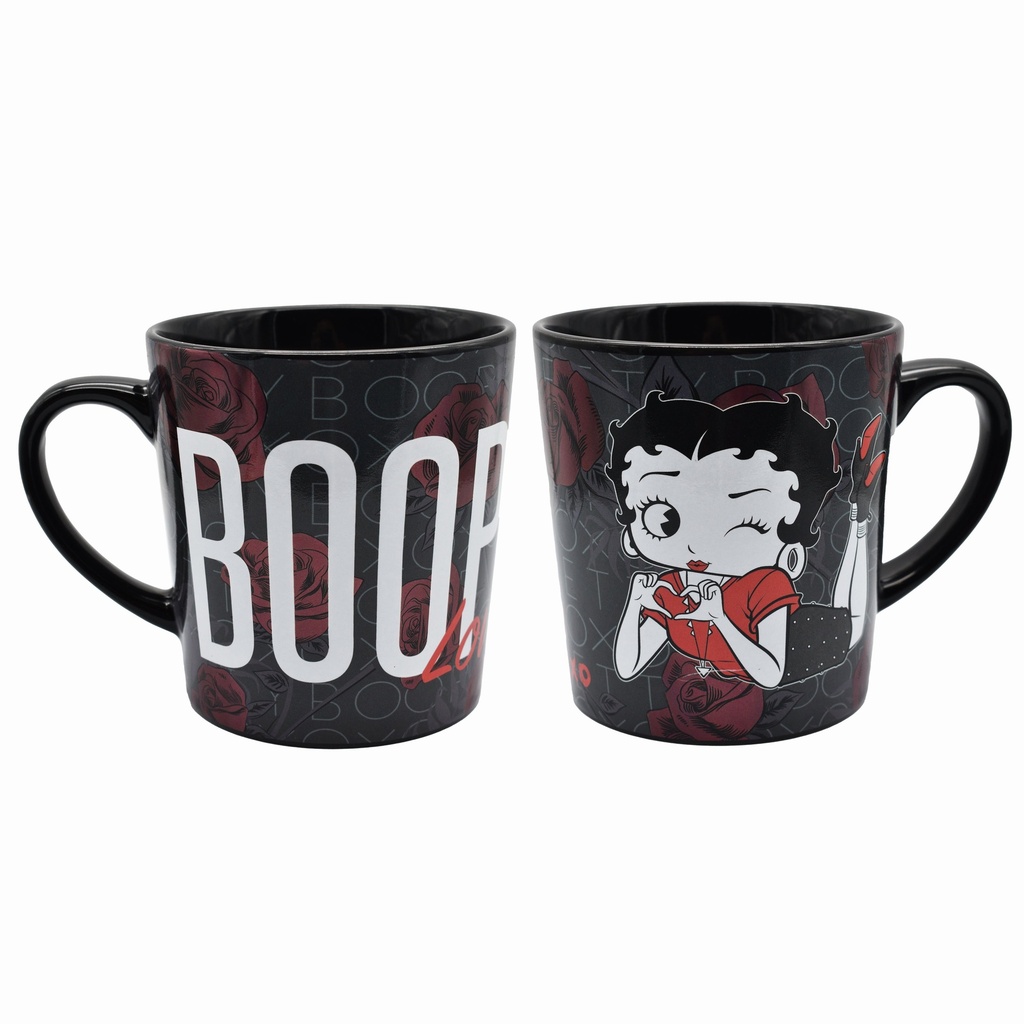 Betty Boop Mug - Roses Metallic