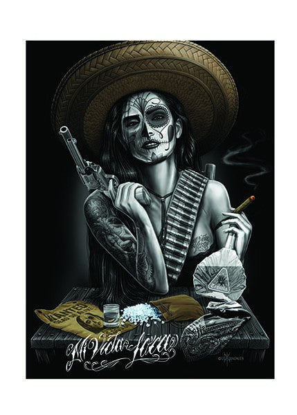 David Gonzales Art Magnet - Mi Vida Loca