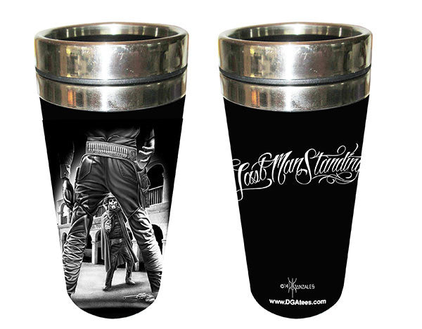 David Gonzales Art Thermos - Last Man Standing