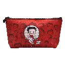 Betty Boop Makeup Bag - Red Silhouettes