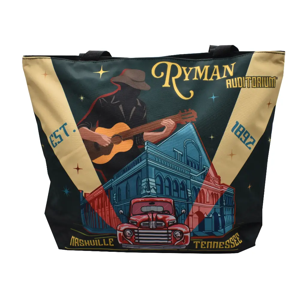 Ryman Auditorium Tote Bag - Red Truck