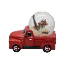 Nashville Snowglobe - Red Truck