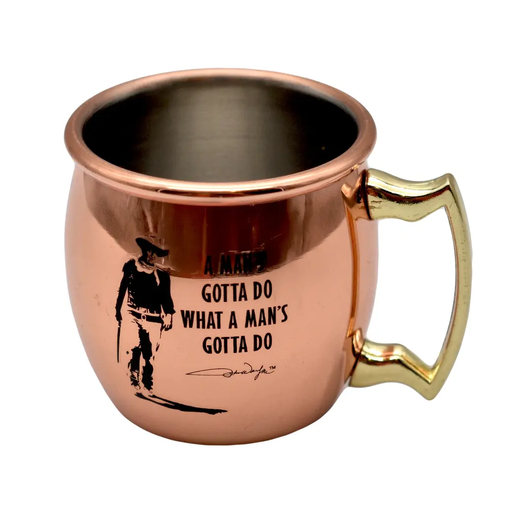 John Wayne Shot Glass - Moscow Mule