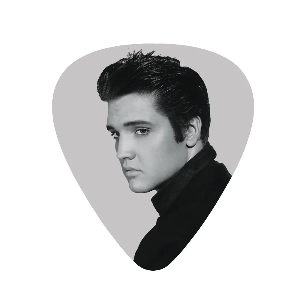 Elvis Guitar Pick - Profile