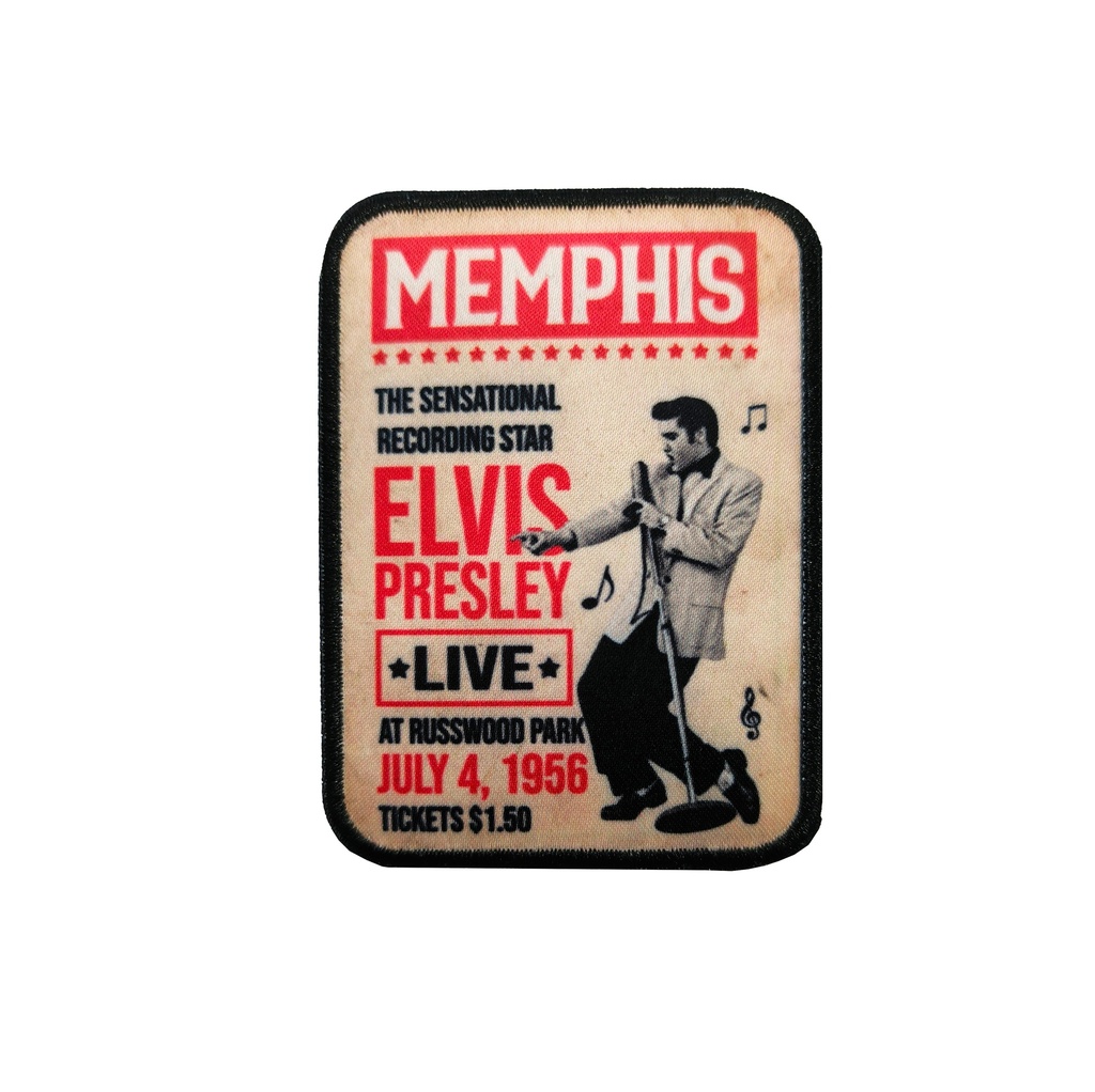 Elvis Patch - Memphis Poster