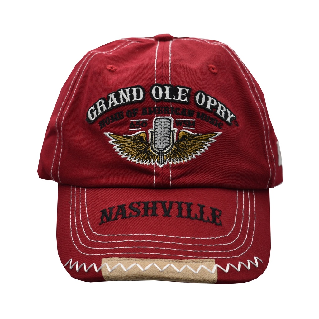 Grand Ole Opry Cap - Red 1925