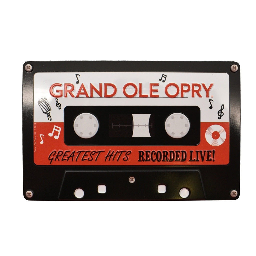 Grand Ole Opry Magnet - Cassette Tin