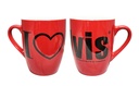 Elvis Mug - I Love Red