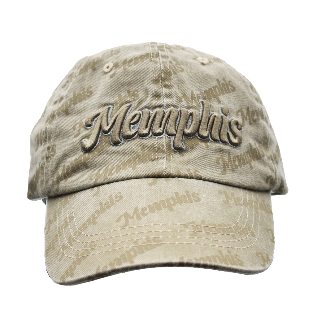 Memphis Cap - Name Repeat Tan