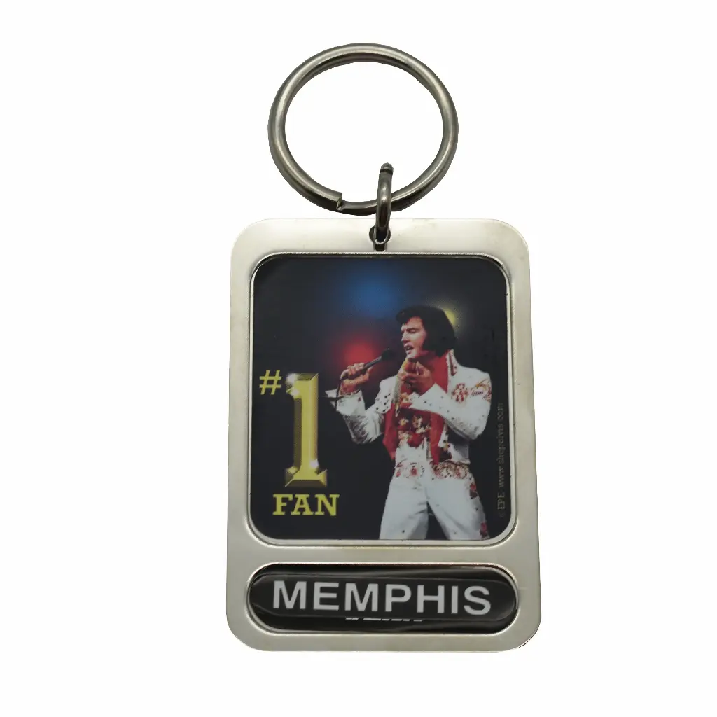 Memphis Elvis Key Chain - # 1 Fan