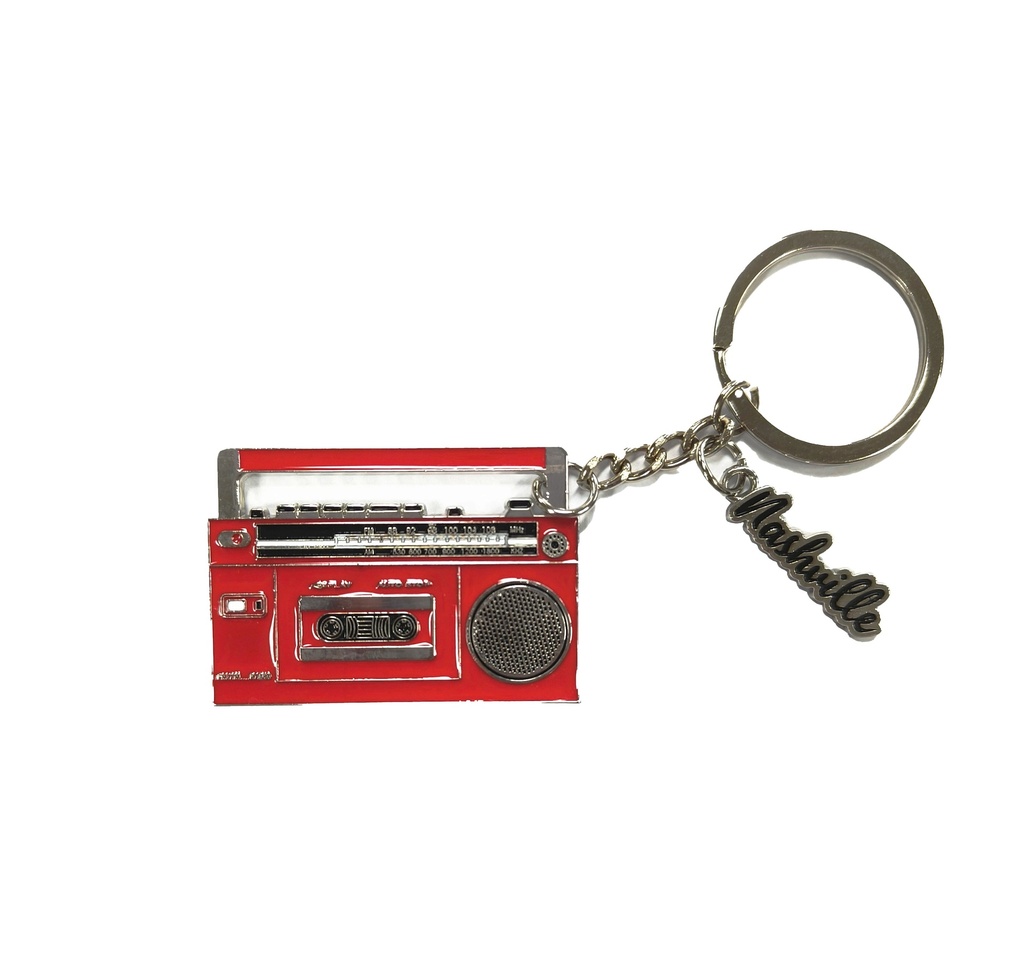 Nashville Keychain - Retro Stereo