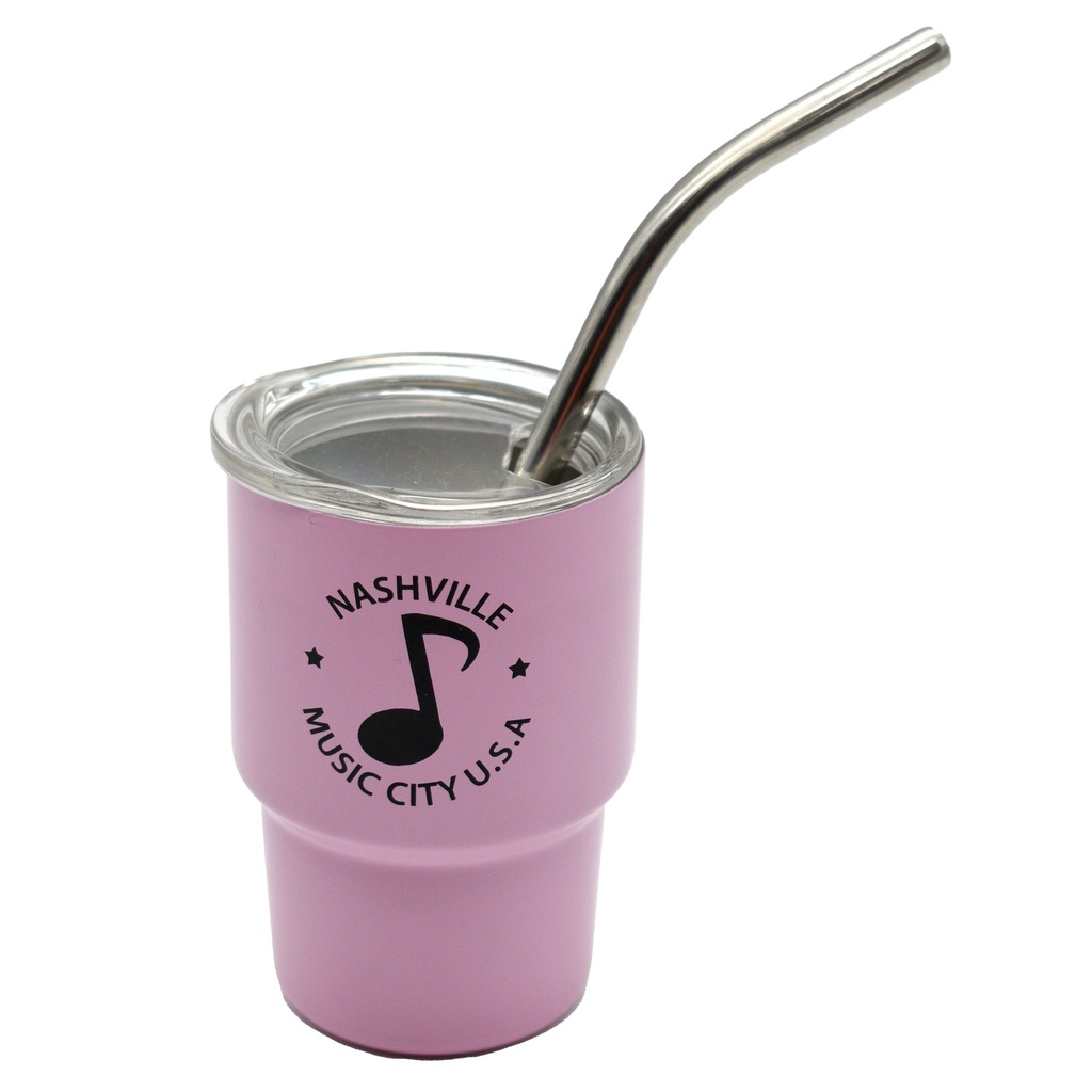 Nashville Shot Glass - Mini Tumbler Pink