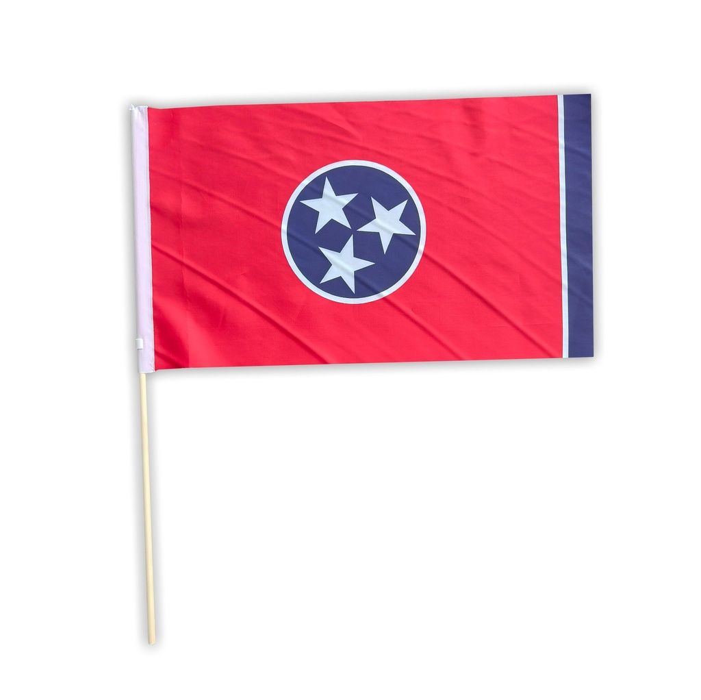 Tennessee Flag - Wood Stick