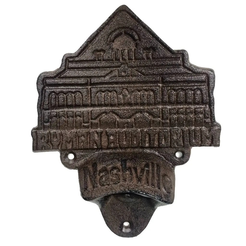 Ryman Auditorium Bottle Opener - Cast Iron