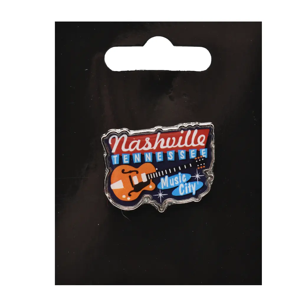 Nashville Pin - Music City Guitar