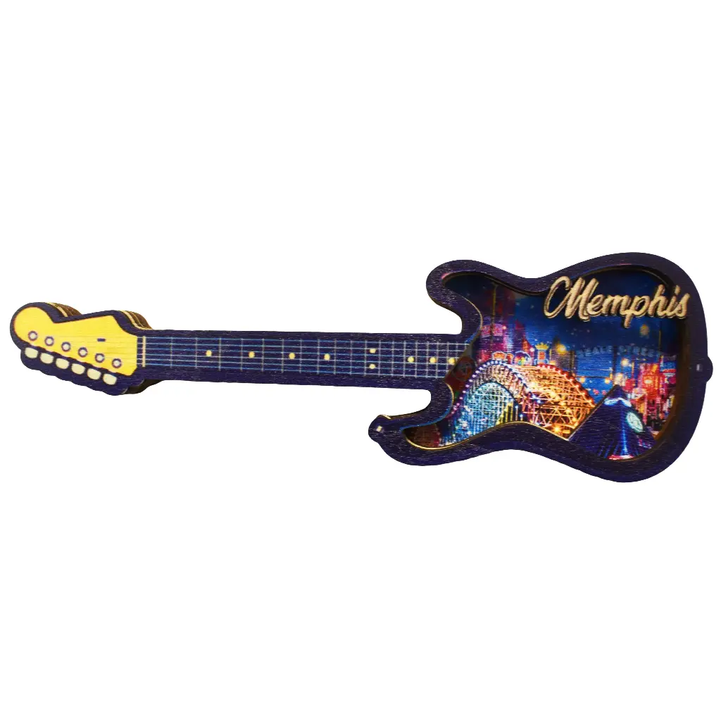 Memphis Magnet - Blue Guitar Layered